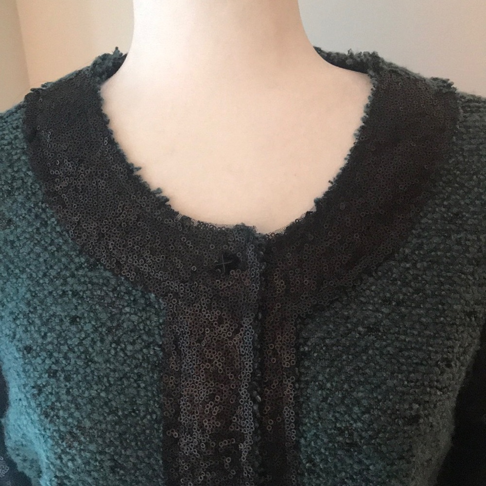 Bcbg Sequin Trimmed Jacket! - image 3